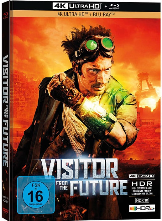 Visitor From The Future (LE Mediabook - 4K UHD / Blu-ray) NO ENGLISH