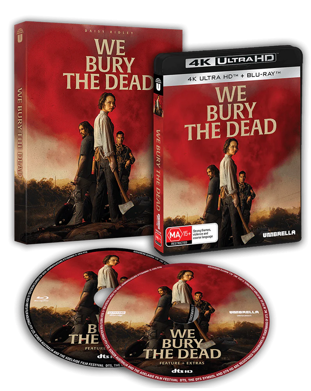 PRE-ORDER We Bury The Dead (2025) LE Slipcover Umbrella - 4K UHD / Blu-ray