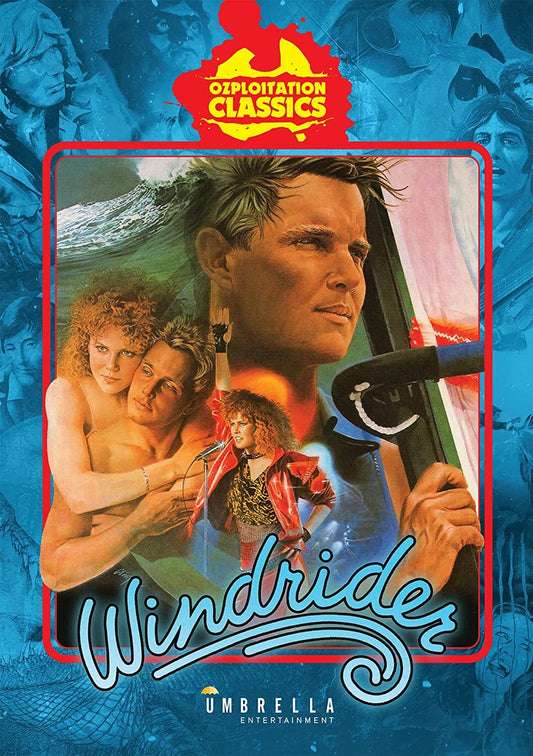 Windrider (1986) LE Slipcover Umbrella - Blu-ray Region Free *NOTE*