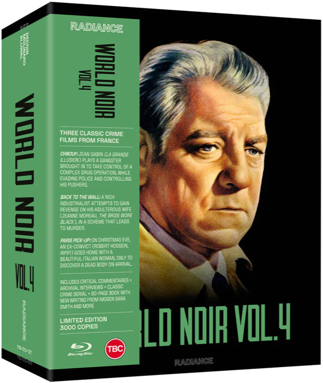 World Noir Vol. 4 (3 Films) LE 3000 Box Set Radiance UK - Blu-ray Region B