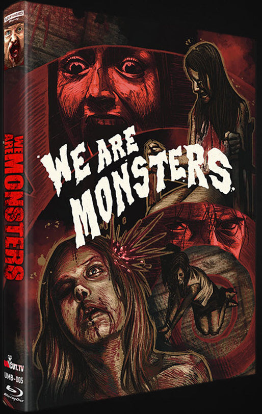 We Are Monsters (2015) LE 222 Mediabook B - 4K UHD / Blu-ray Region Free