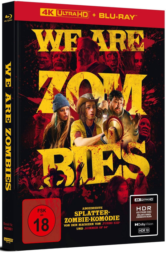 We Are Zombies (2023) LE Mediabook - 4K UHD / Blu-ray Region B