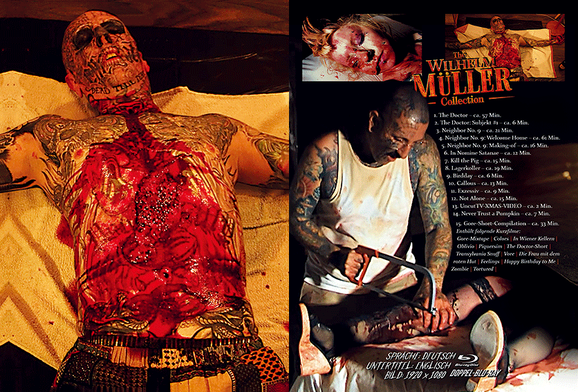 The Wilhelm Müller Collection - LE 99 Feelbook Steelbook - 2-Disc Blu-ray Region Free