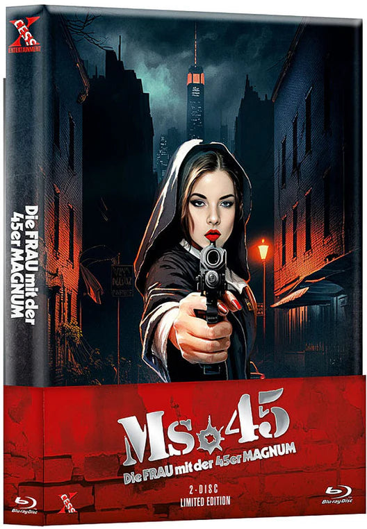 Ms .45 (1981) LE 333 Padded Mediabook - Blu-ray Region B