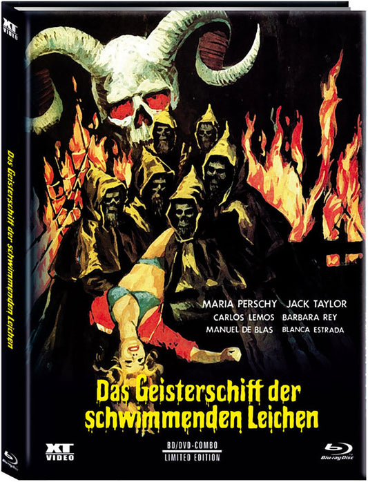 The Ghost Galleon (1974) LE 666 Mediabook Cover B - Blu-ray Region B