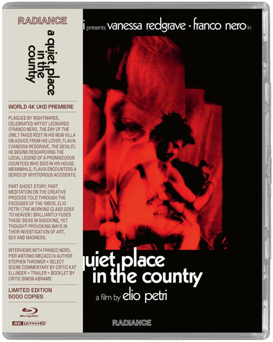 PRE-ORDER A Quiet Place in the Country (1968) Limited Edition Radiance UK - 4K UHD