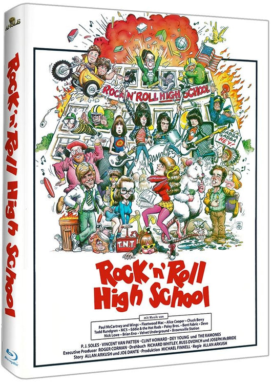 Rock 'n' Roll High School (1979) Anolis LE Mediabook - Blu-ray Region B