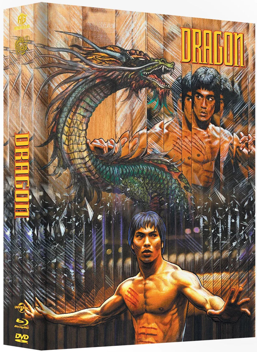 Dragon: The Bruce Lee Story (1993) LE Mega 264 Page Mediabook - Blu-ray Region B