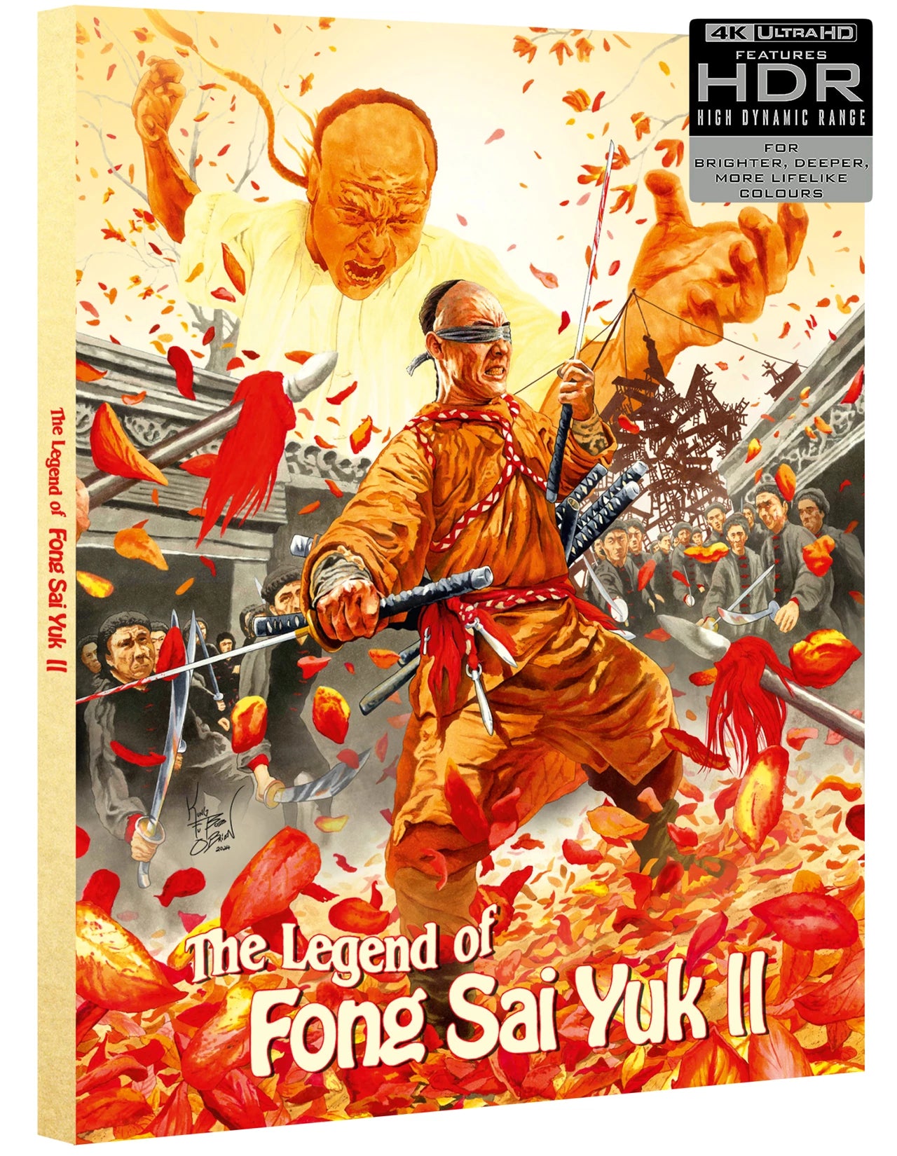 PRE-ORDER The Legend Of Fong Sai Yuk 1 & 2 - Deluxe Limited Edition 88 FIlms UK - 4K UHD