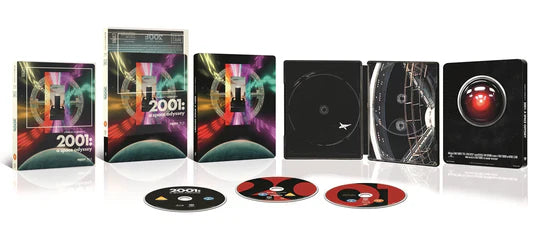 2001: A Space Odyssey (1968) Film Vault Limited Edition Steelbook - 4K UHD