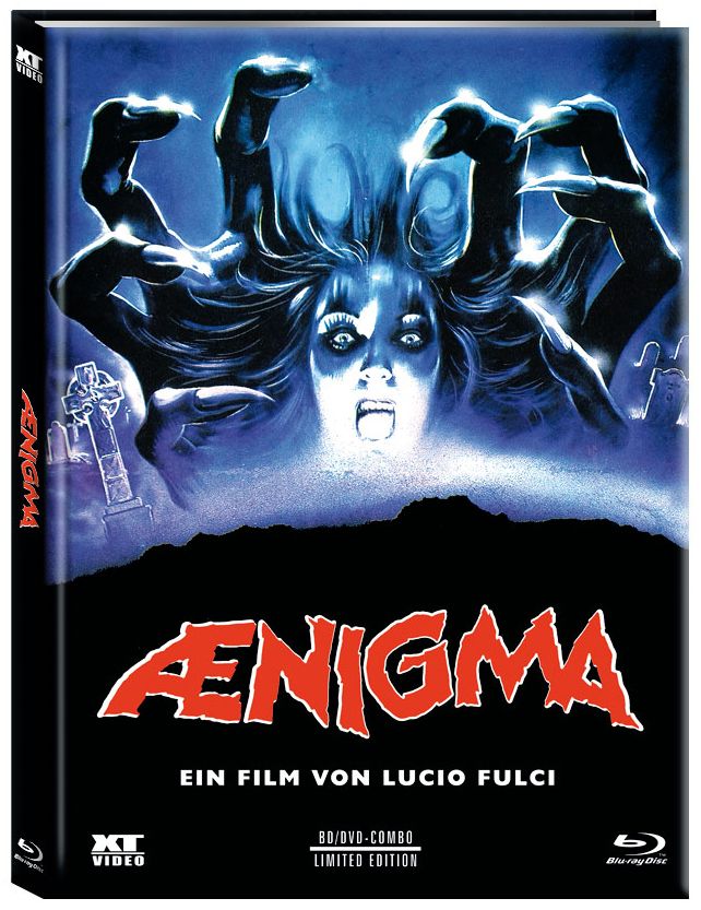 Aenigma (1987) LE 333 Mediabook - Blu-ray Region B NO ENGLISH