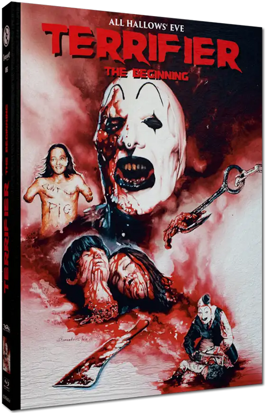 All Hallow's Eve (Terrifier The Beginning) *DING* LE 666 Mediabook Cover J - Blu-ray Region B2