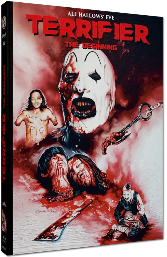 All Hallow's Eve (Terrifier The Beginning) LE 666 Mediabook - Blu-ray Region B