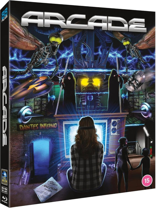 Arcade (1993) Rigid Slipcase 88 Films UK - Blu-ray Region B