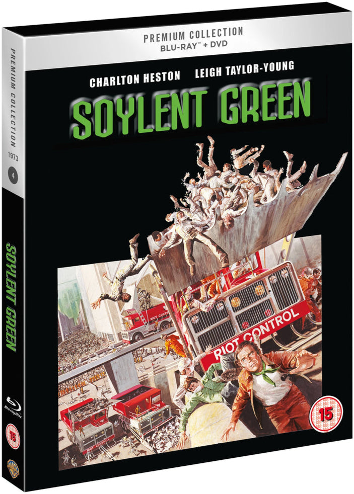 Soylent Green (1973) LE Slipcover WB Premium Collection - Blu-ray Region Free / DVD Region 2