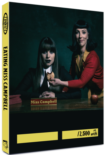 Eating Miss Campbell (2022) LE 2500 Signed Slipcover - Blu-ray Region Free