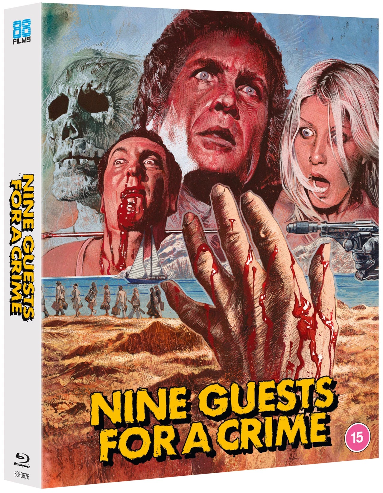 PRE-ORDER Nine Guests For a Crime (1977) Limited Deluxe Edition 88 Films UK - Blu-ray Region B