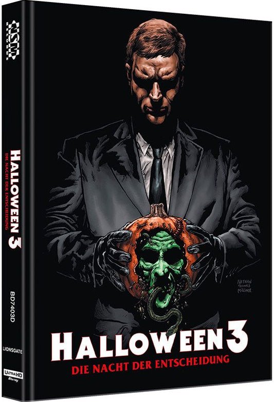 Halloween III (1982) LE 444 Mediabook Cover D - 4K UHD