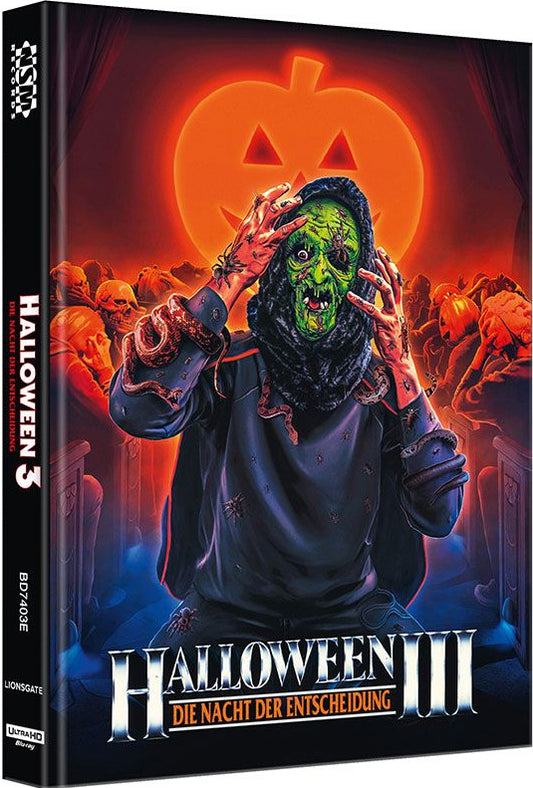 Halloween III (1982) LE 555 Mediabook Cover E - 4K UHD