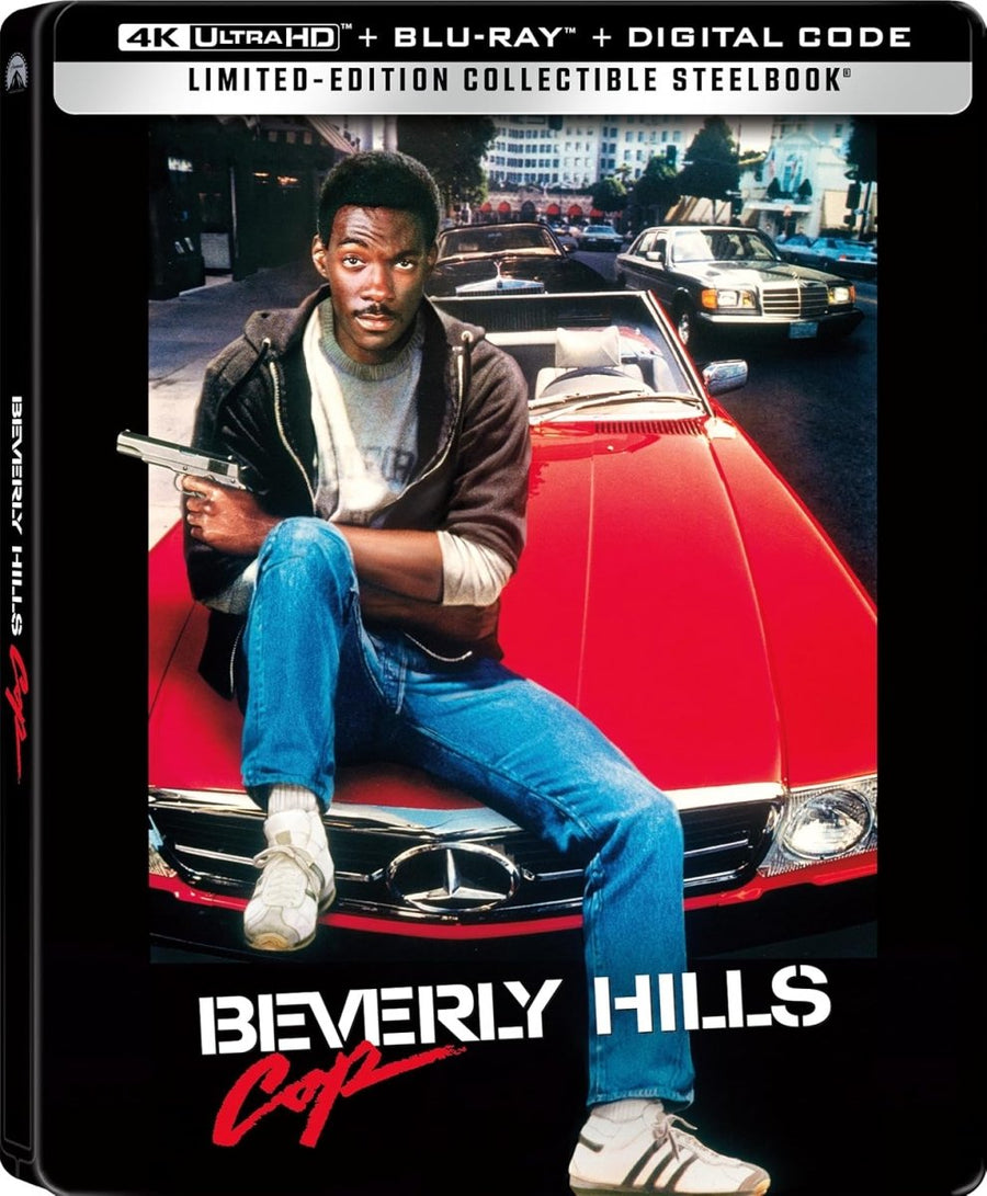PRE-ORDER Beverly Hills Cop (1984) Limited Edition Steelbook - 4K UHD / Blu-ray / Digital Code