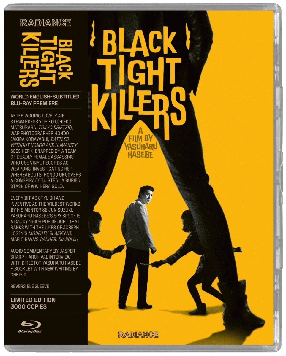 Black Tight Killers (1966) Limited Edition Radiance US - Blu-ray Region Free