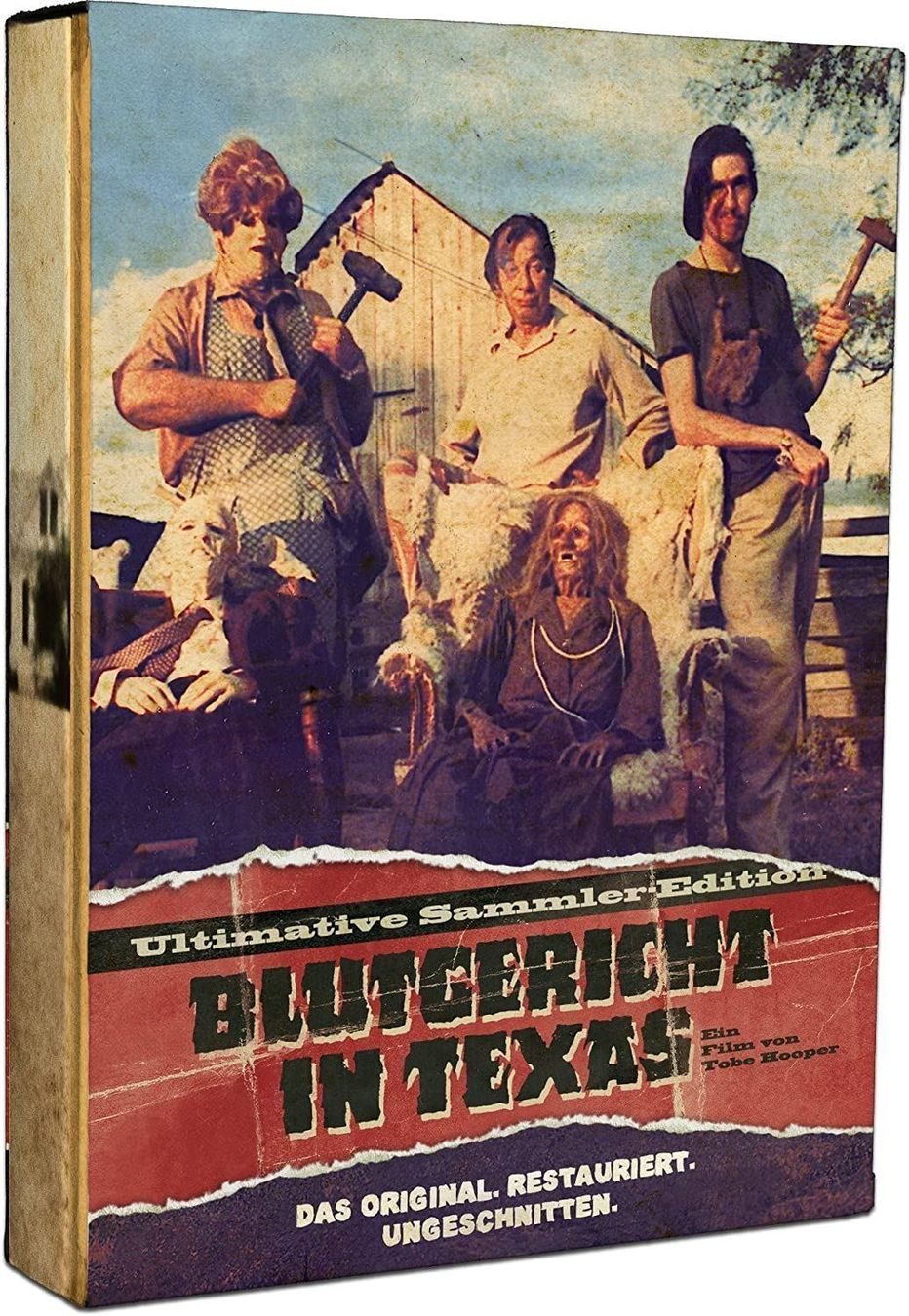 The Texas Chainsaw Massacre (1974) 4-Disc Ultimate Collector's Edition - Blu-ray Region B