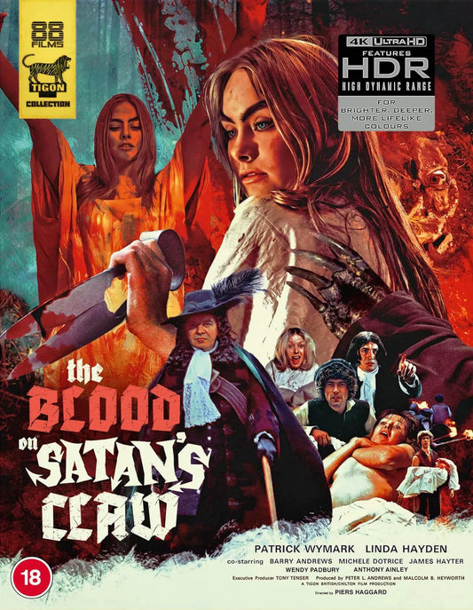 Blood on Satan's Claw (1971) w/ Slipcover 88 Films UK- 4K UHD / Blu-ray Region B