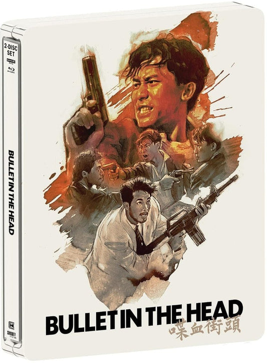 PRE-ORDER Bullet in the Head (1990) Limited Edition Steelbook Shout Factory - 4K UHD + Blu-ray