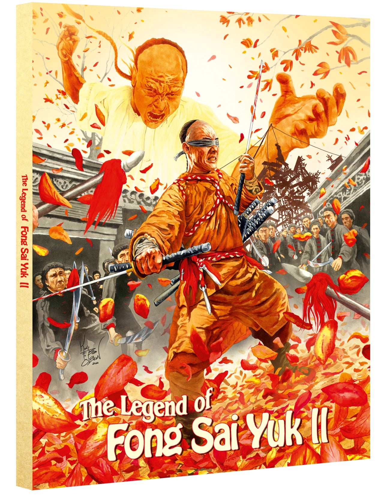 PRE-ORDER The Legend Of Fong Sai Yuk 1 & 2 - Deluxe Limited Edition 88 FIlms UK - Blu-ray Region B