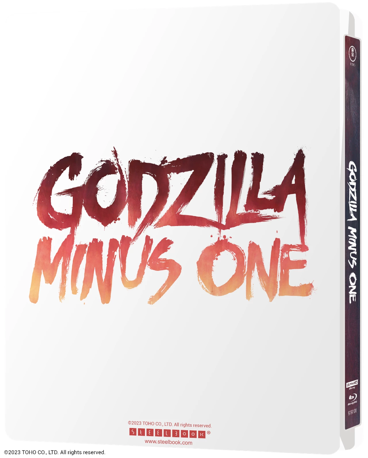 PRE-ORDER Godzilla Minus One (2023) Limited Edition Steelbook - 4K UHD / Blu-ray Region B