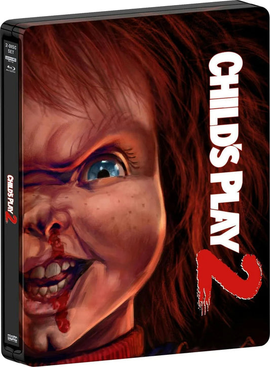 PRE-ORDER Child's Play 2 (1990) Limited Steelbook Scream Factory - 4K UHD / Blu-ray