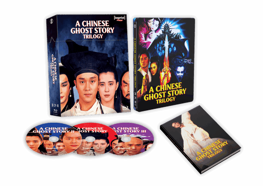 PRE-ORDER A Ghost Story Trilogy (1987-1991) Limited Hardbox Steelbook Imprint - Blu-ray Region Free