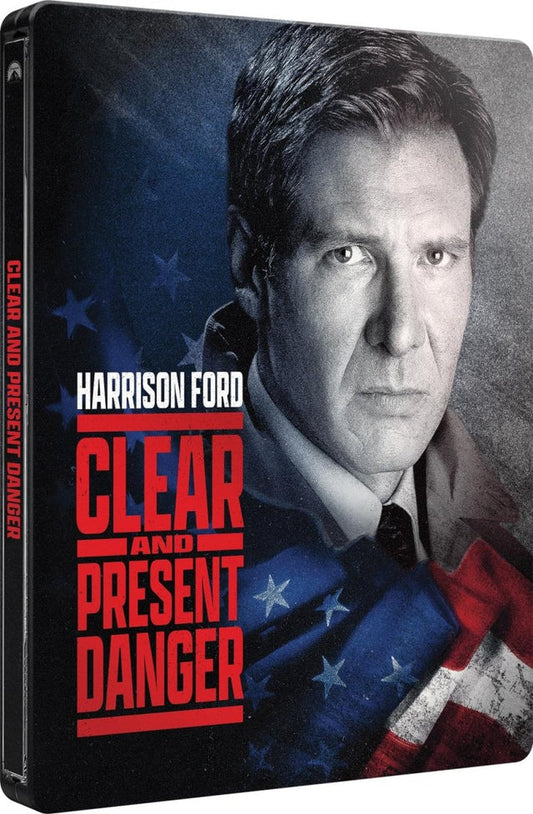 PRE-ORDER Clear and Present Danger (1994) Limited Edition Steelbook - 4K UHD / Blu-ray