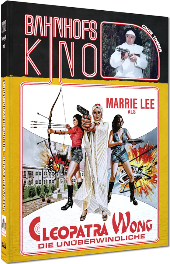 They Call Her Cleopatra Wong (1978) LE 222 Mediabook - Blu-ray Region B