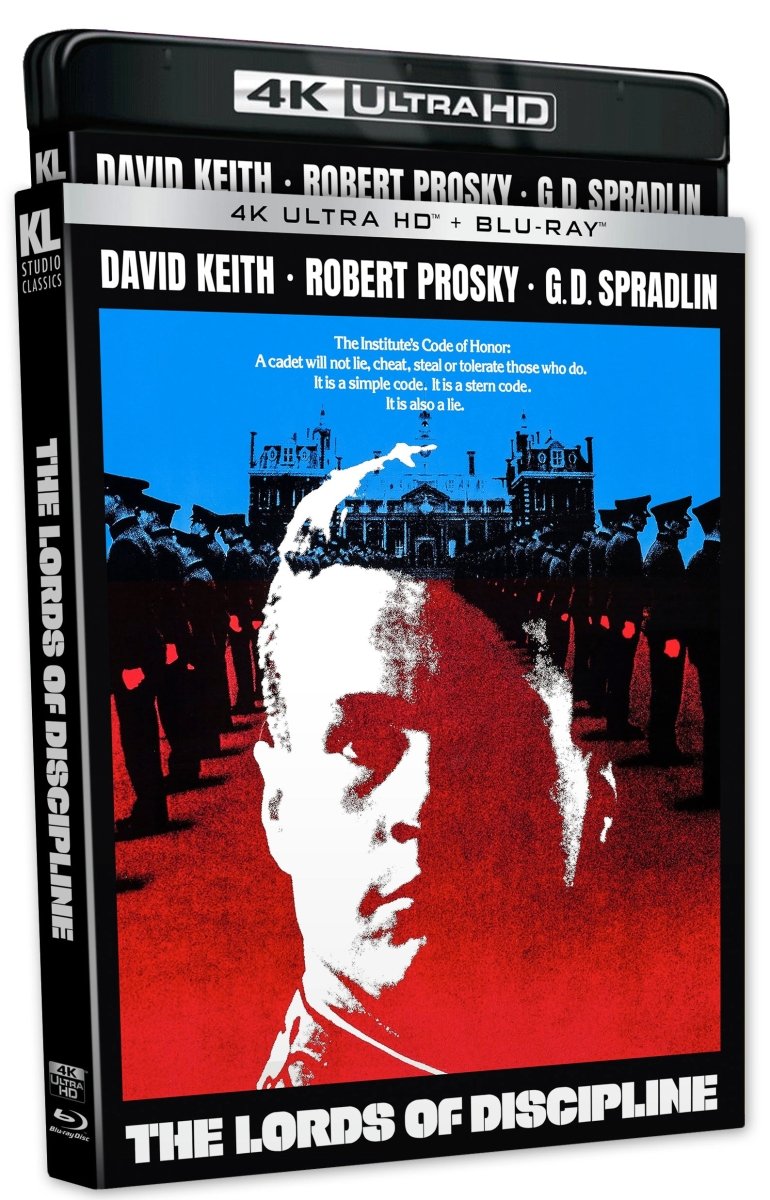 The Lords of Discipline (1983) LE Slipcover Kino Lorber - 4K UHD / Blu-ray Region A