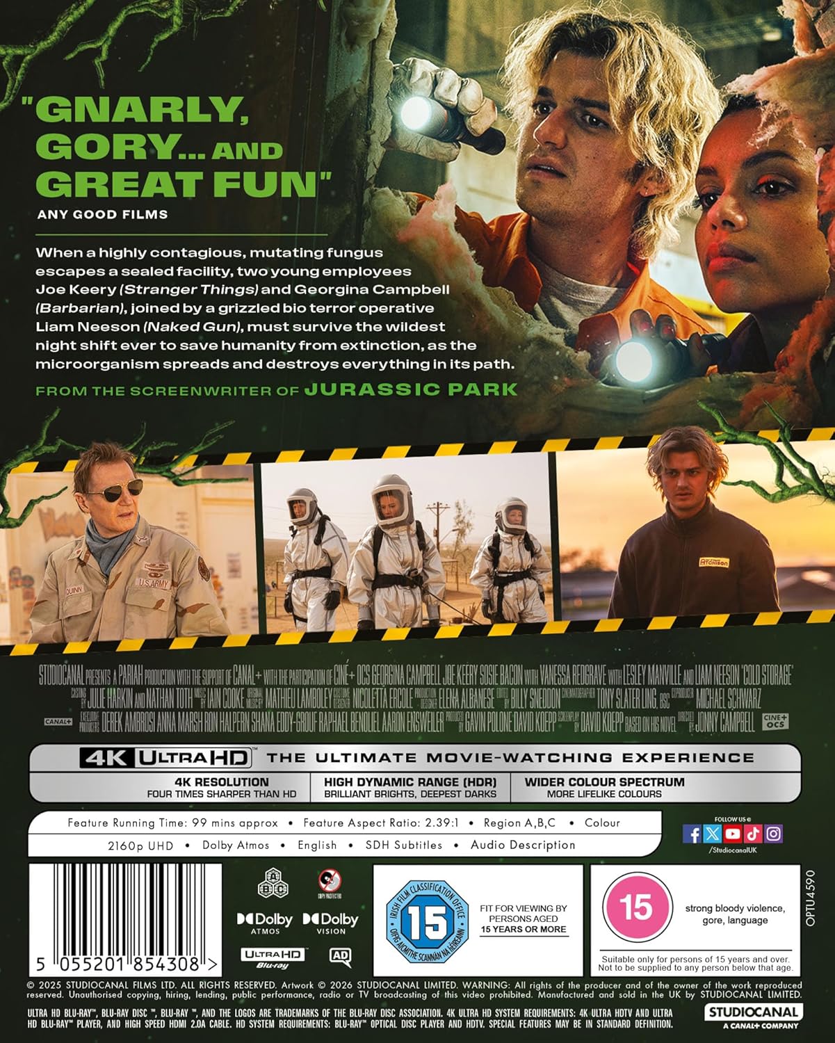 Cold Storage (2026) LE Slipcover StudioCanal - 4K UHD