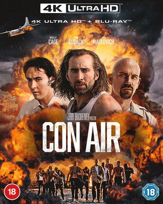 PRE-ORDER Con Air (1997) UK Standard Edition - 4K UHD
