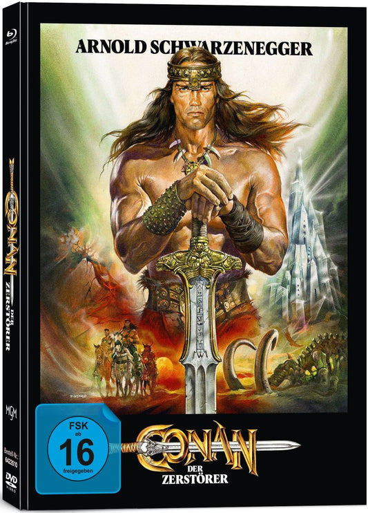 Conan the Destroyer (1984) LE Mediabook - Blu-ray Region B