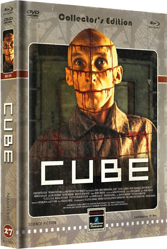 Cube (Used - 61/333. Mediabook - Cover D. Blu-ray Region B)