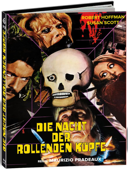 Death Carries a Cane (1973) LE 500 Mediabook Cover A - Blu-ray Region B