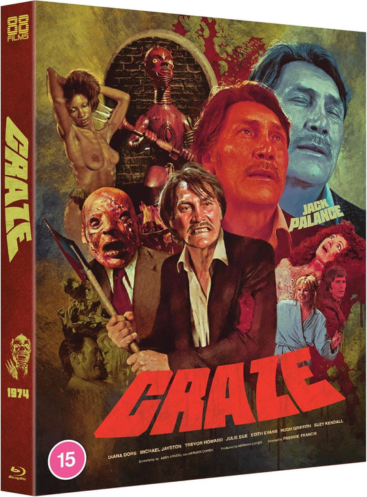 PRE-ORDER Craze (1974) LE Slipcover 88 Films UK - Blu-ray Region B