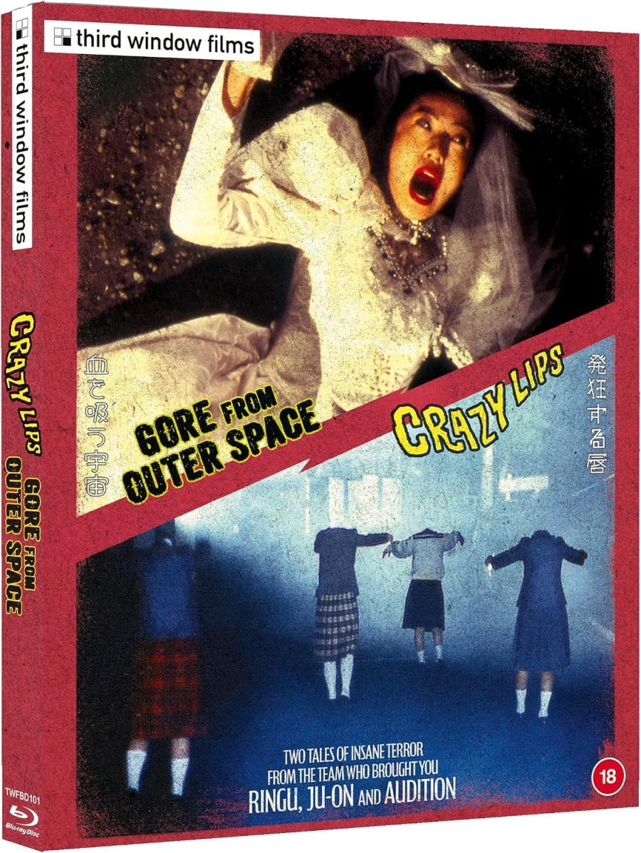 PRE-ORDER Crazy Lips / Gore from Outer Space - Limited Edition Third Window - Blu-ray Region B