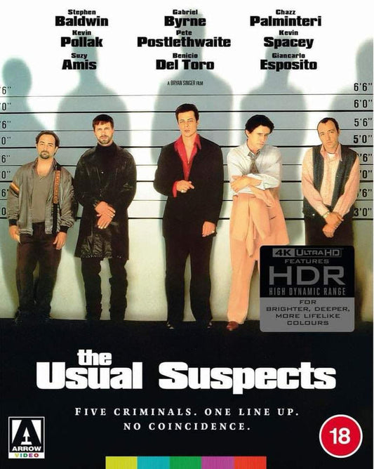 The Usual Suspects (1995) LE Slipcover Arrow UK - 4K UHD