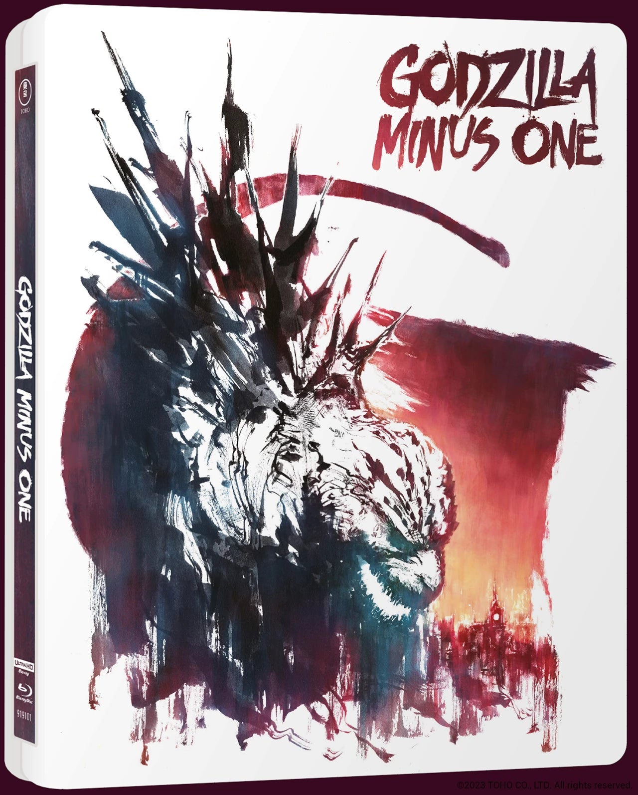 PRE-ORDER Godzilla Minus One (2023) Limited Edition Steelbook - 4K UHD / Blu-ray Region B