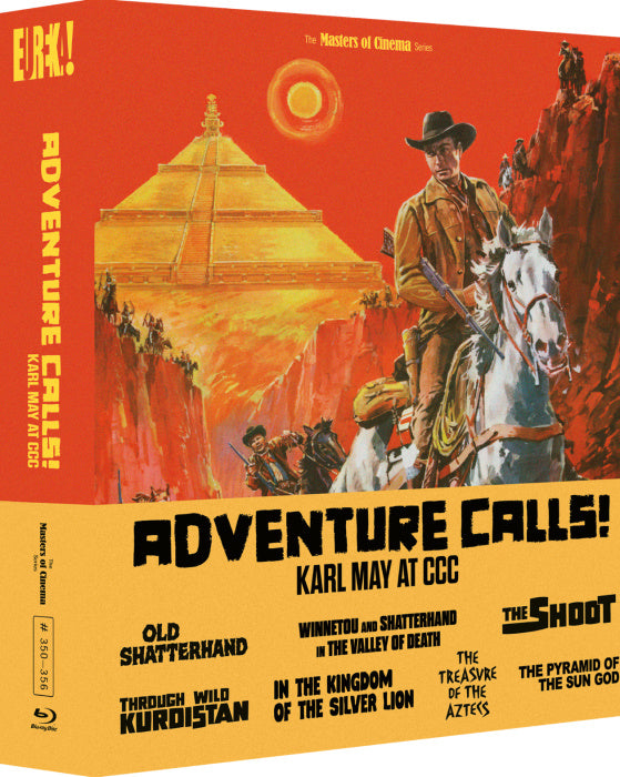 PRE-ORDER Adventure Calls! Karl May At CCC (7 Films) Limited Edition Eureka US - Blu-ray Region A