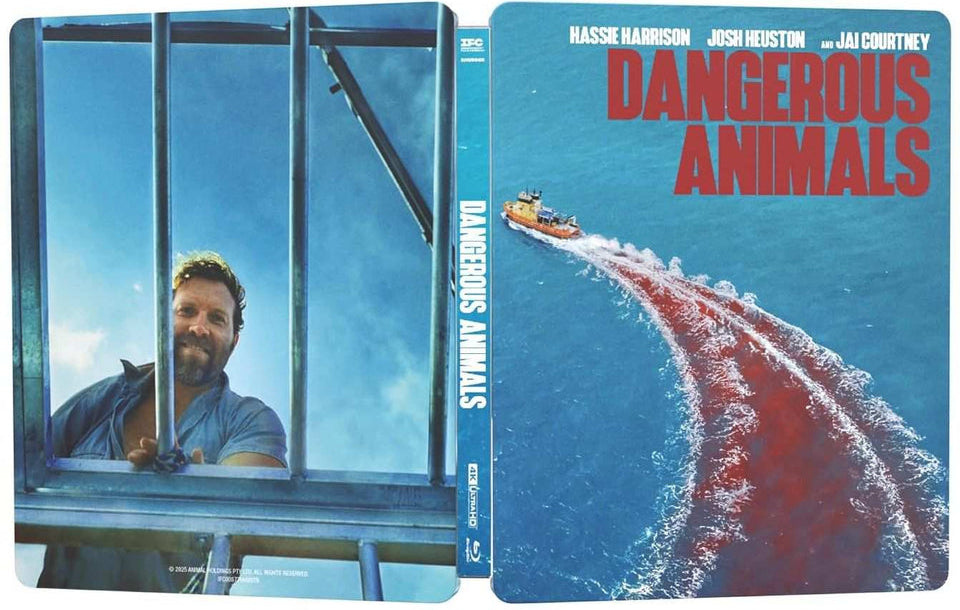 Dangerous Animals (2025) Limited Edition Steelbook - 4K UHD /  Blu-ray
