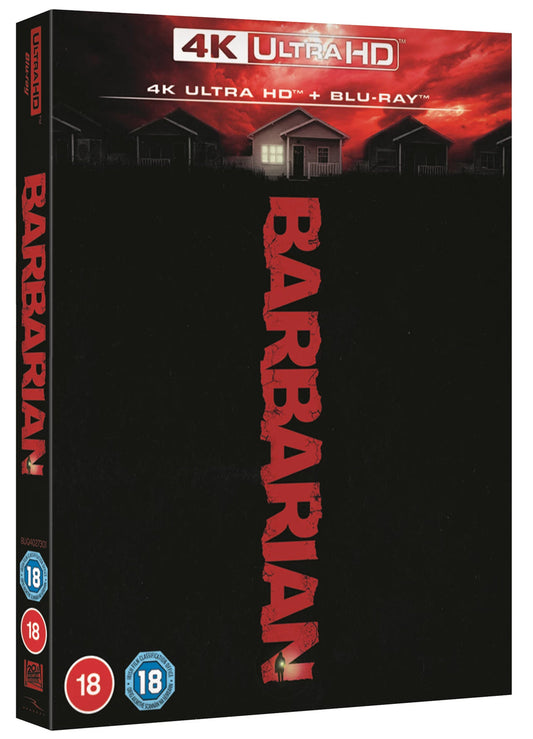 PRE-ORDER Barbarian (2022) UK Slipcover Standard Edition - 4K UHD / Blu-ray Region Free