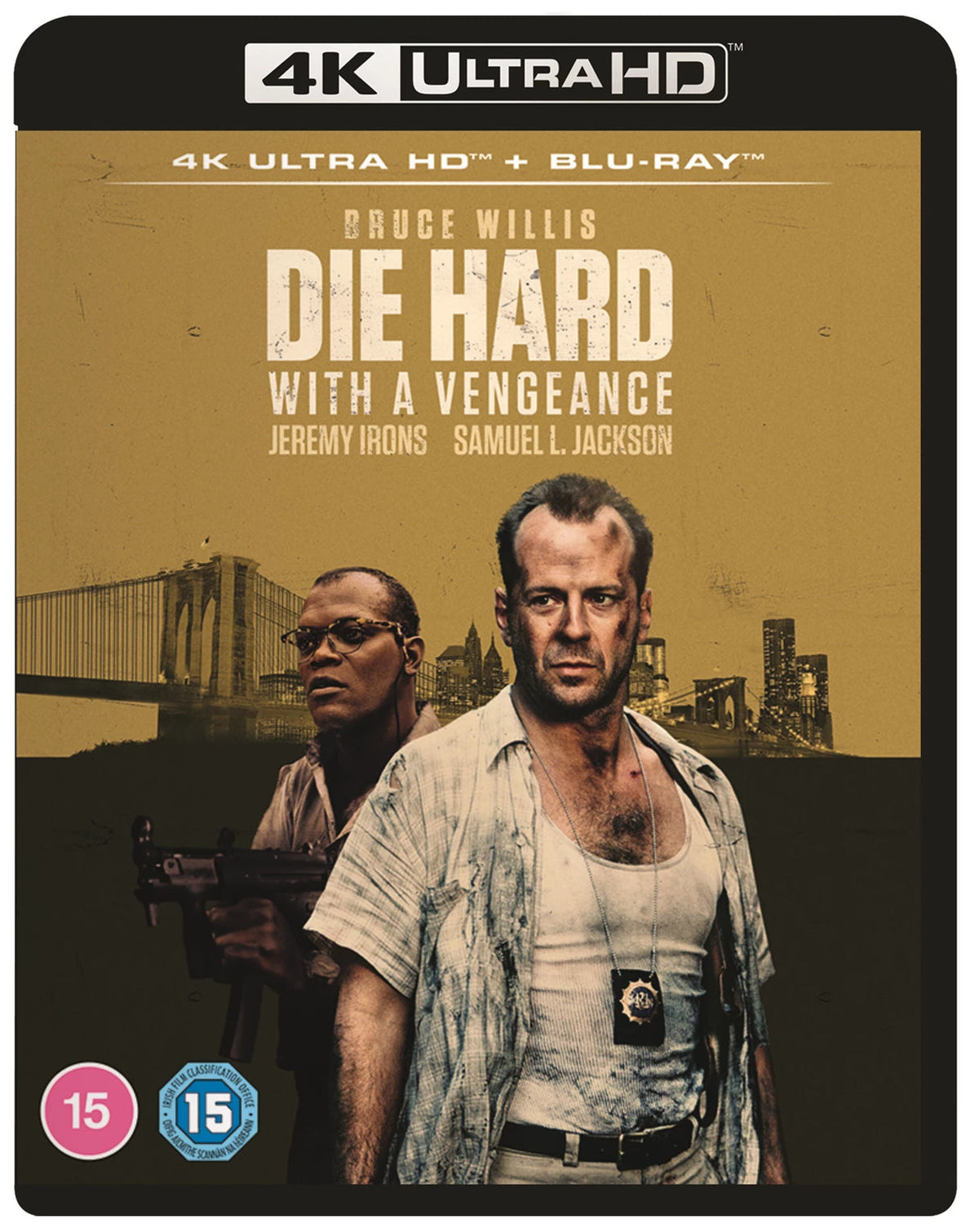 PRE-ORDER Die Hard with a Vengeance (1995) UK Standard Edition - 4K UHD / Blu-ray Region Free