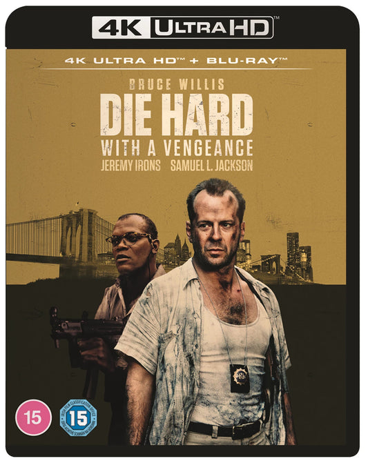 PRE-ORDER Die Hard with a Vengeance (1995) UK Standard Edition - 4K UHD / Blu-ray Region Free