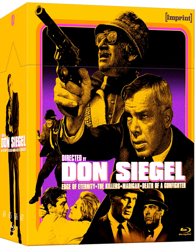 PRE-ORDER Directed by Don Siegel (NOTE) Limited Edition Hardbox Imprint - Blu-ray Region Free